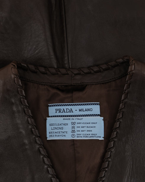 Prada Leather Vest